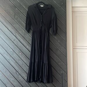 Z-Supply long sleeve lightweight midi dress